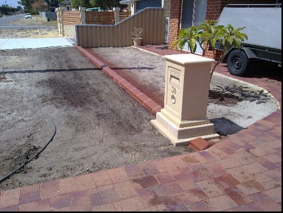 Terracotta Garden Edging, Kerbing near Lesmurdie