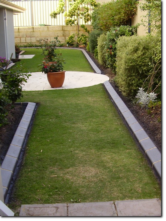 Unique Kerbing's grey glazed garden edging Superior Quality
