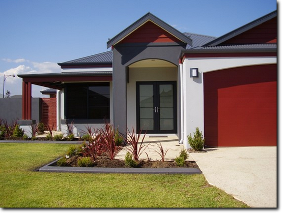 Grey Garden Edging Kerbing near Success WA