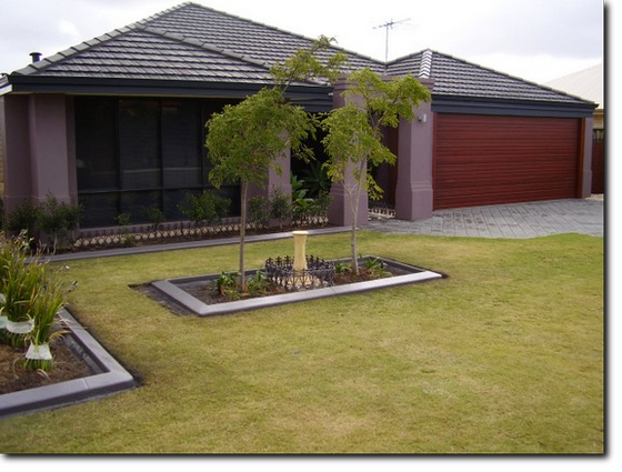 Grey Garden Edging, Kerbing near Ashby